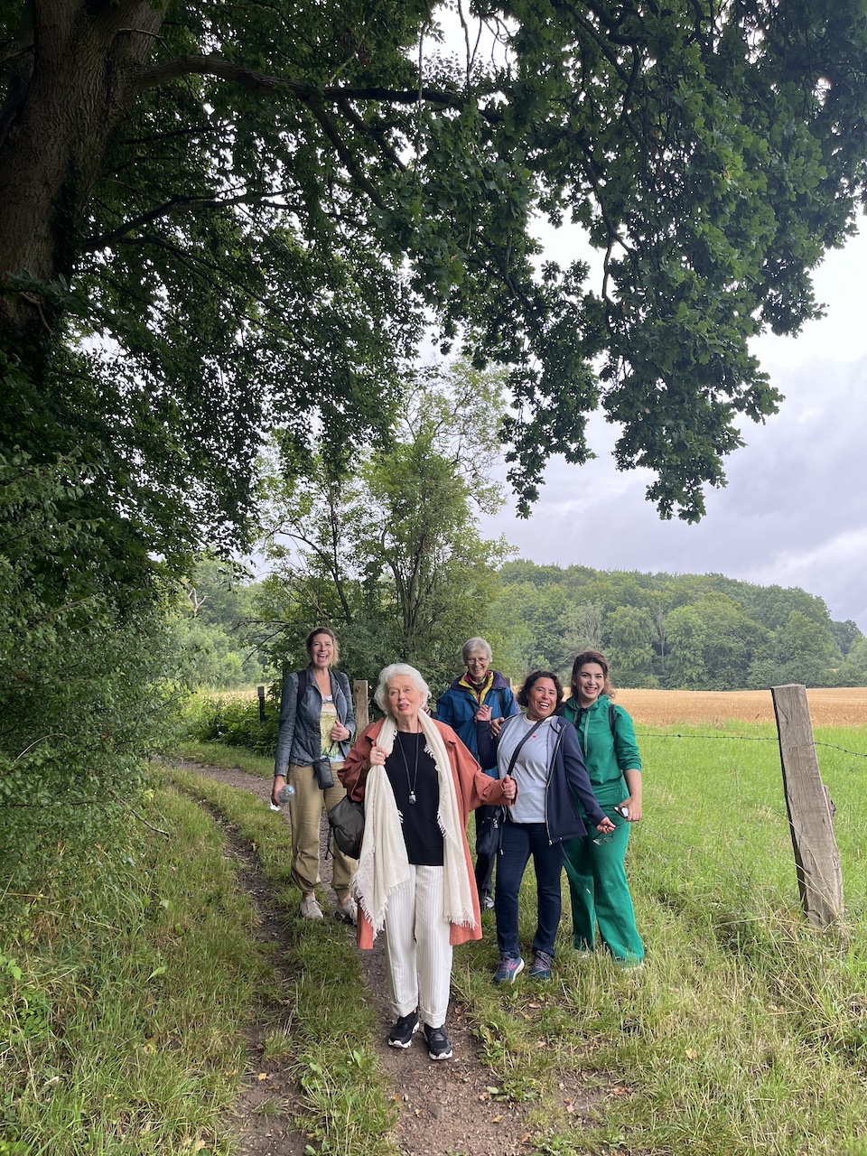 Schwentinefahrt Gruppe freudig 2025